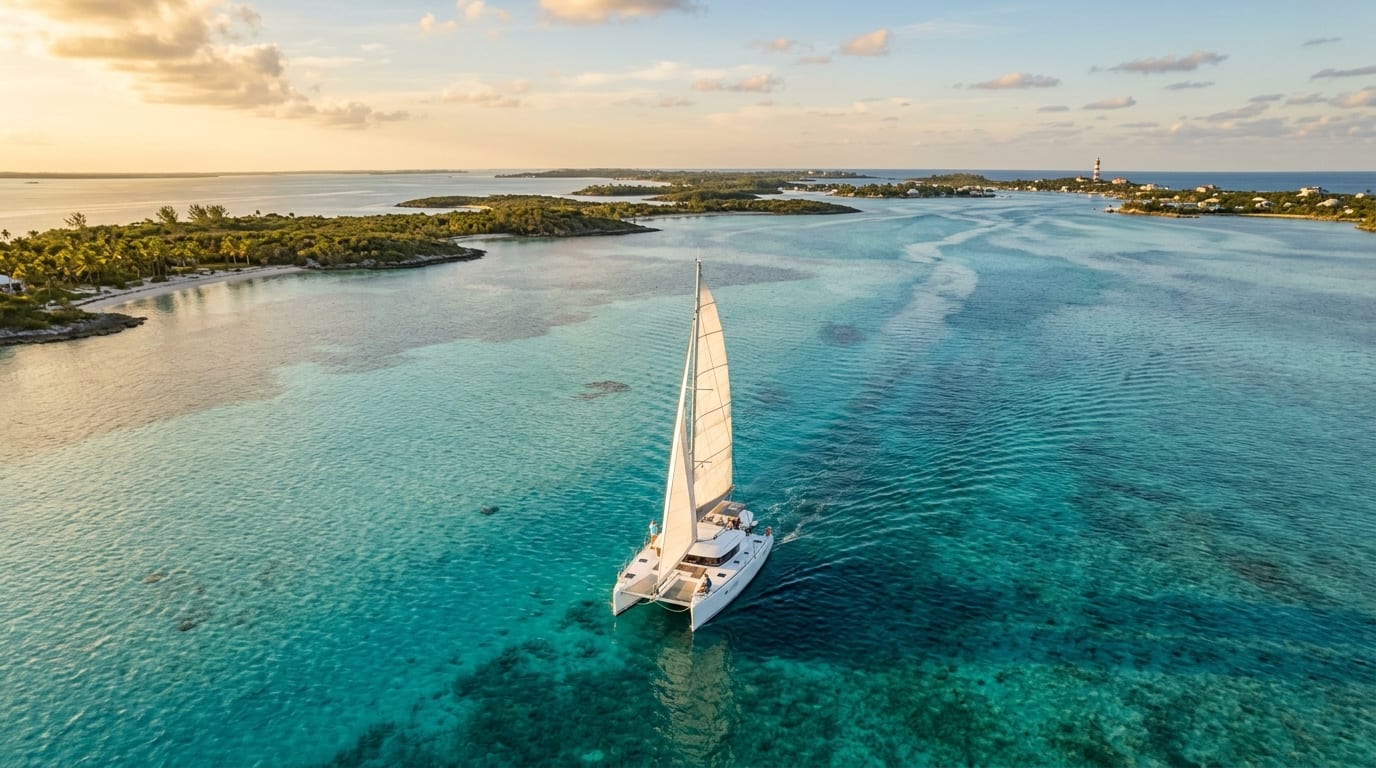 Arriving in the Bahamas from Baltimore