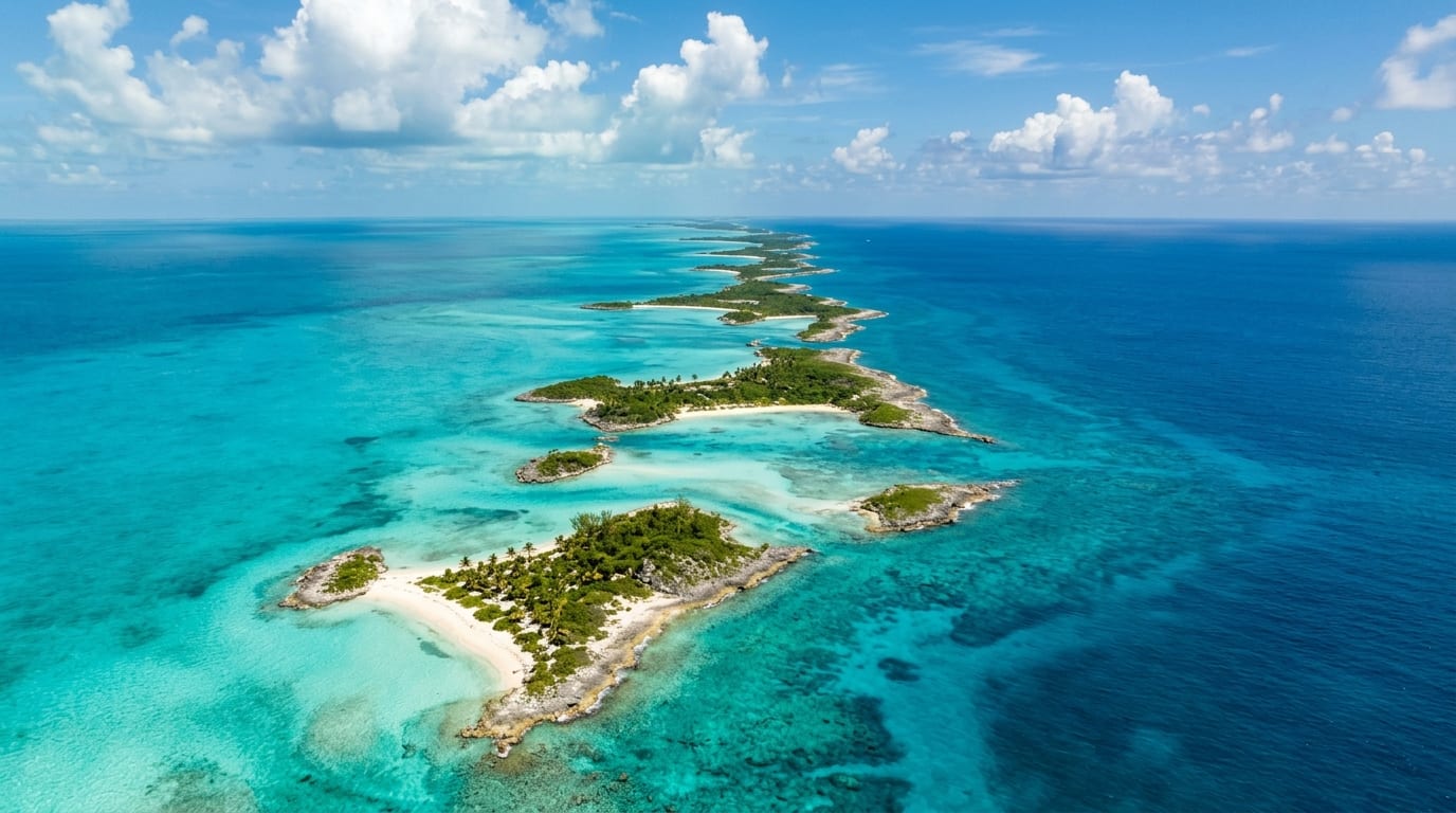 Arriving in the Bahamas from Edmonton