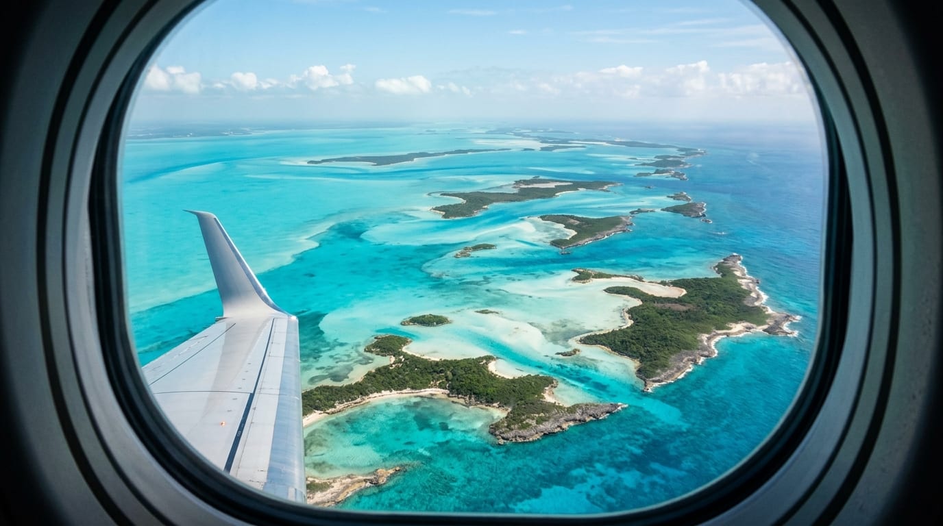 Arriving in the Bahamas from Providence