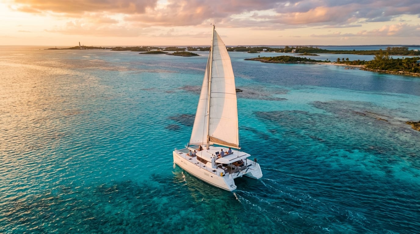 Arriving in the Bahamas from Kansas City