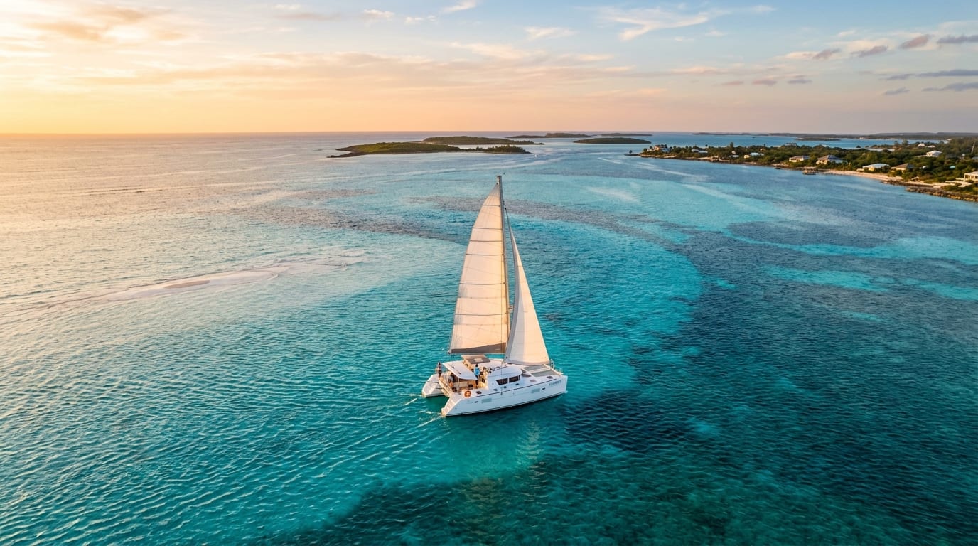 Arriving in the Bahamas from New Orleans