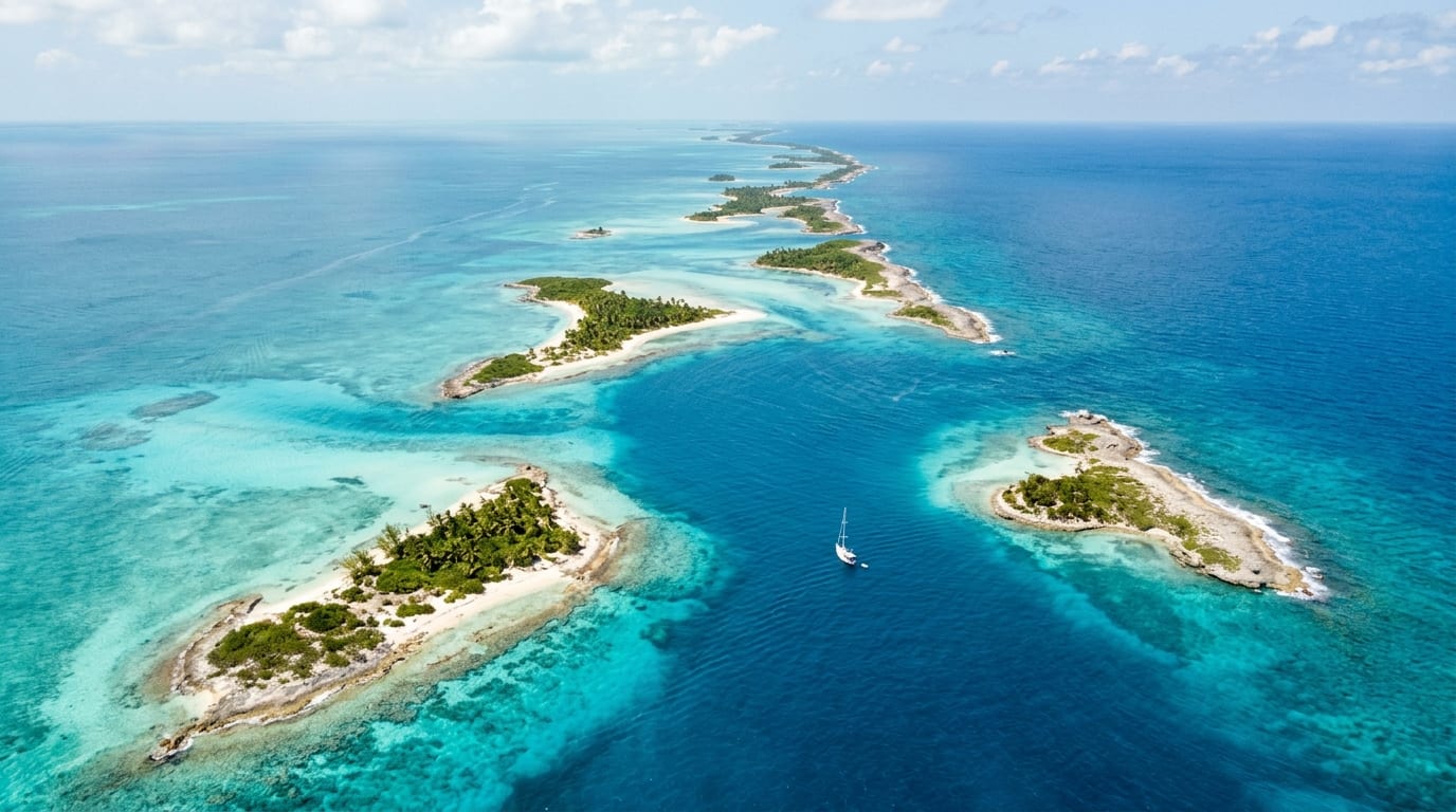 Arriving in the Bahamas from Bristol
