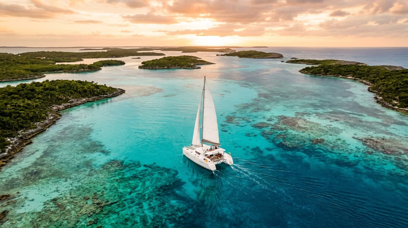 Arriving in the Bahamas from Dallas
