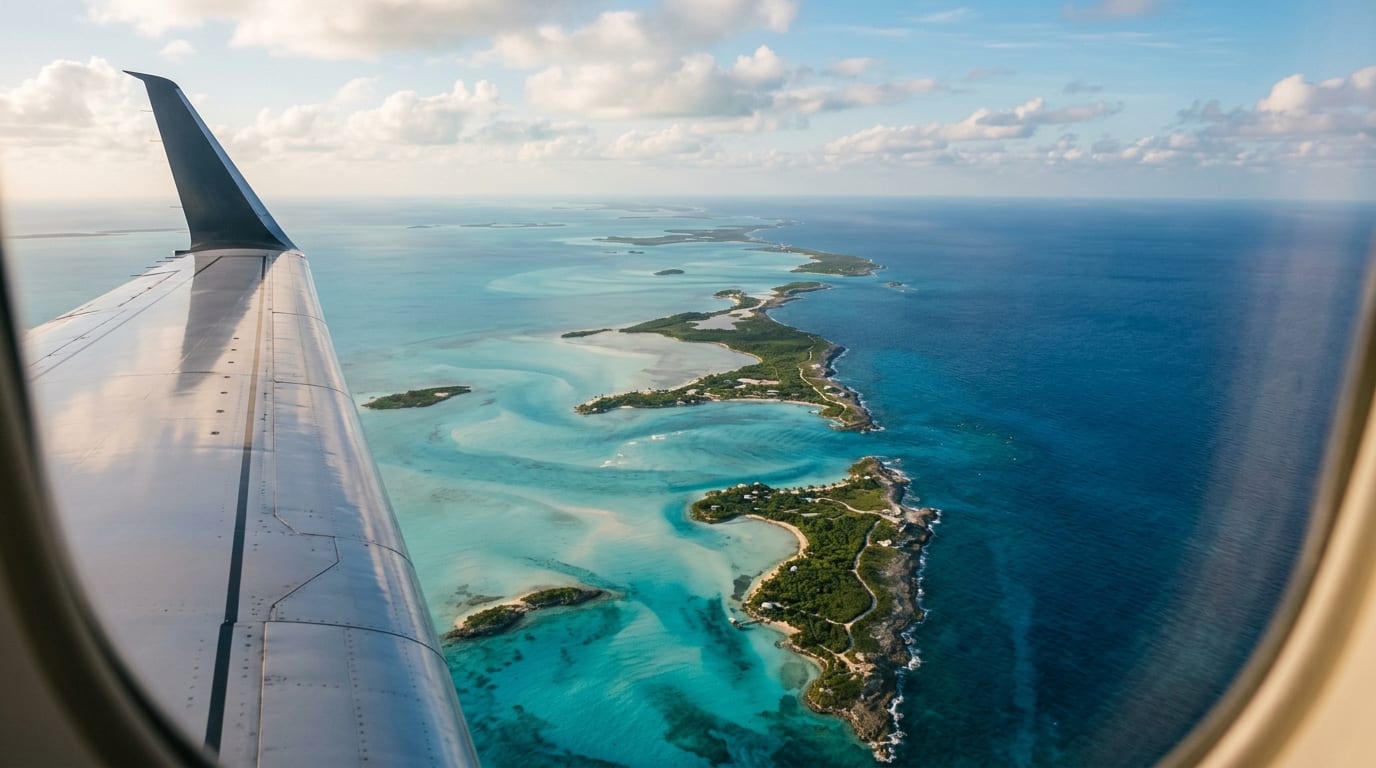 Arriving in the Bahamas from Greenwich & Stamford (CT Gold Coast)