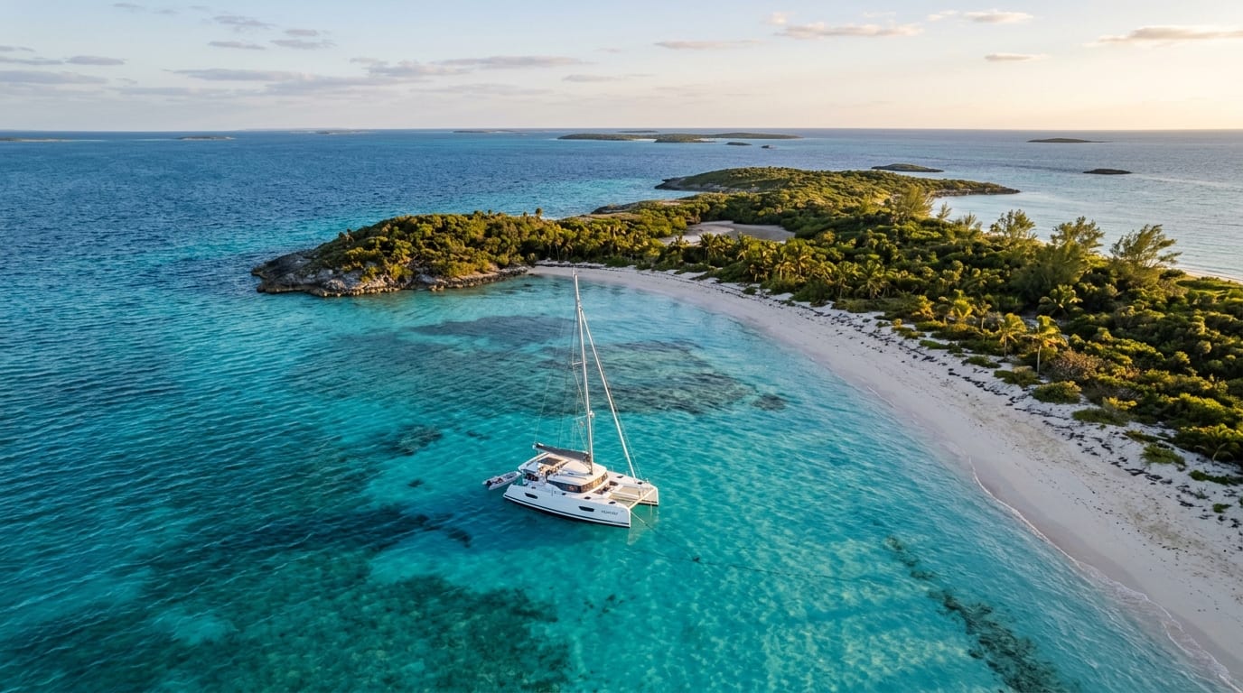Arriving in the Bahamas from Little Rock