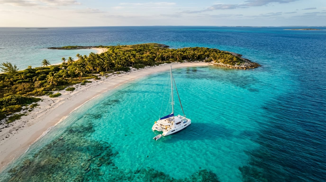 Arriving in the Bahamas from Winnipeg